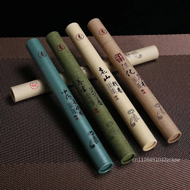 Home Fragrance Aromatherapy - Classical 40 Sticks Natural Sandalwood Incense