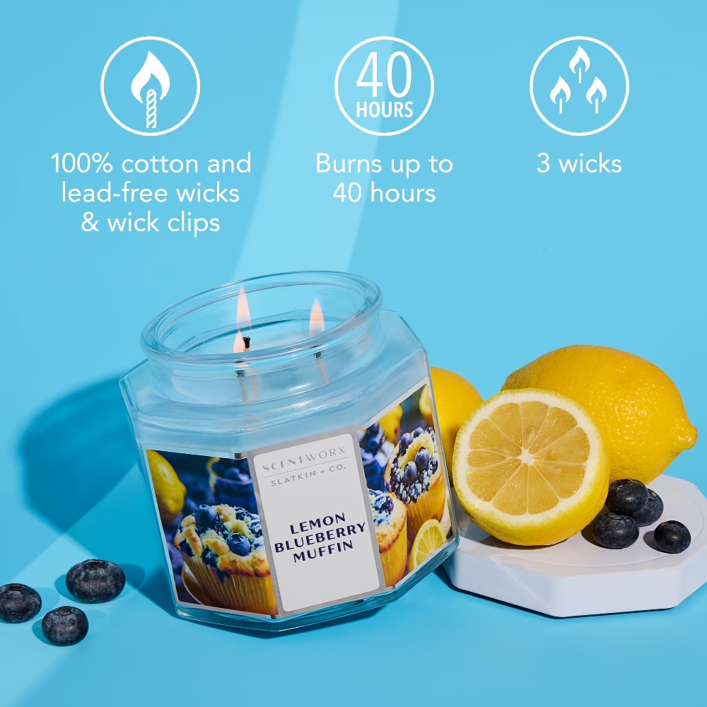 Home Fragrance Best - Best Selling Lemon Blueberry Muffin Scented
