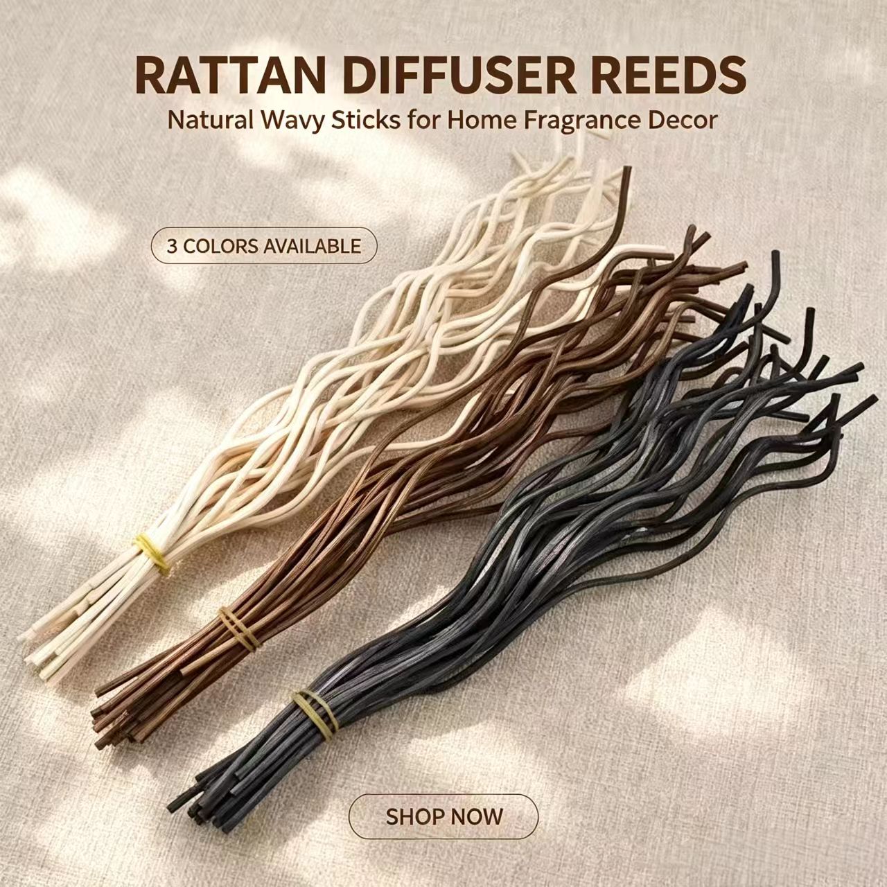 20Pcs Long Wavy Rattan Reed Di - đánh giá và giá Home Fragrance Diffuser Sticks