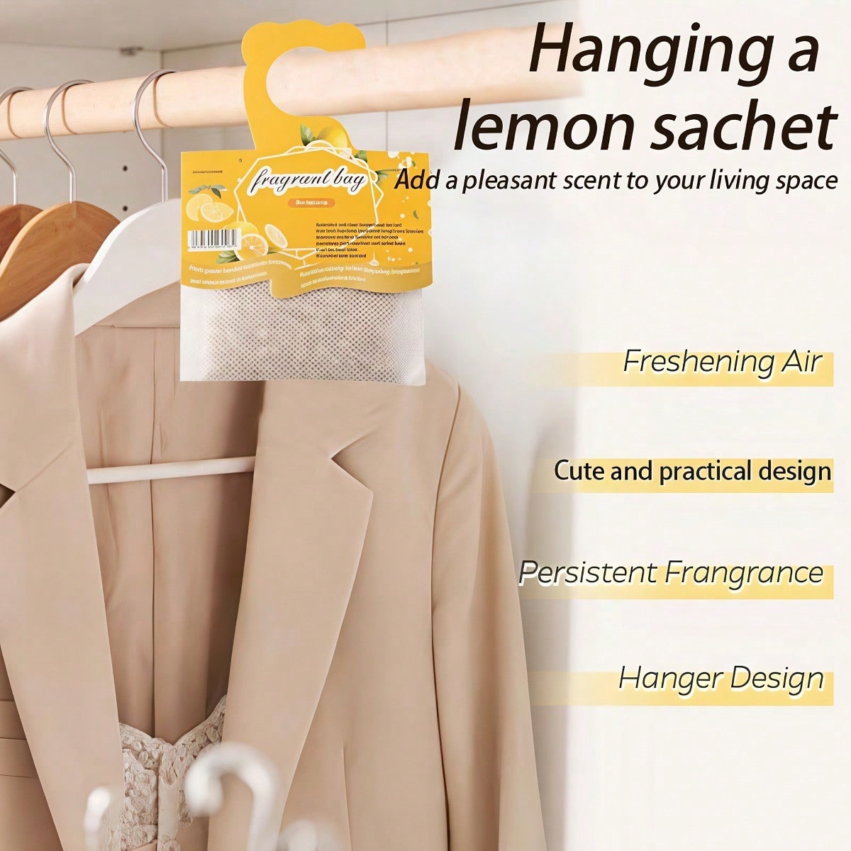 Hanging Lemon Scented Sachets, - đánh giá và giá Home Fragrance Aromatherapy