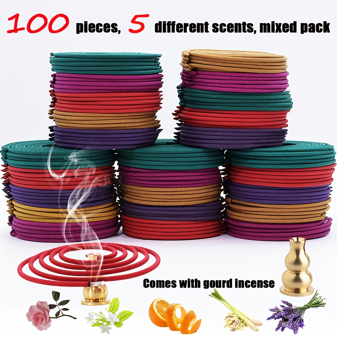 100 Pieces of Mixed Spiral Aro - đánh giá và giá Home Fragrance Best